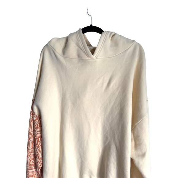 2/$25 NWOT Solely Oversized Small/Medium Hoodie Sweatshirt Cream - Picture 4 of 13